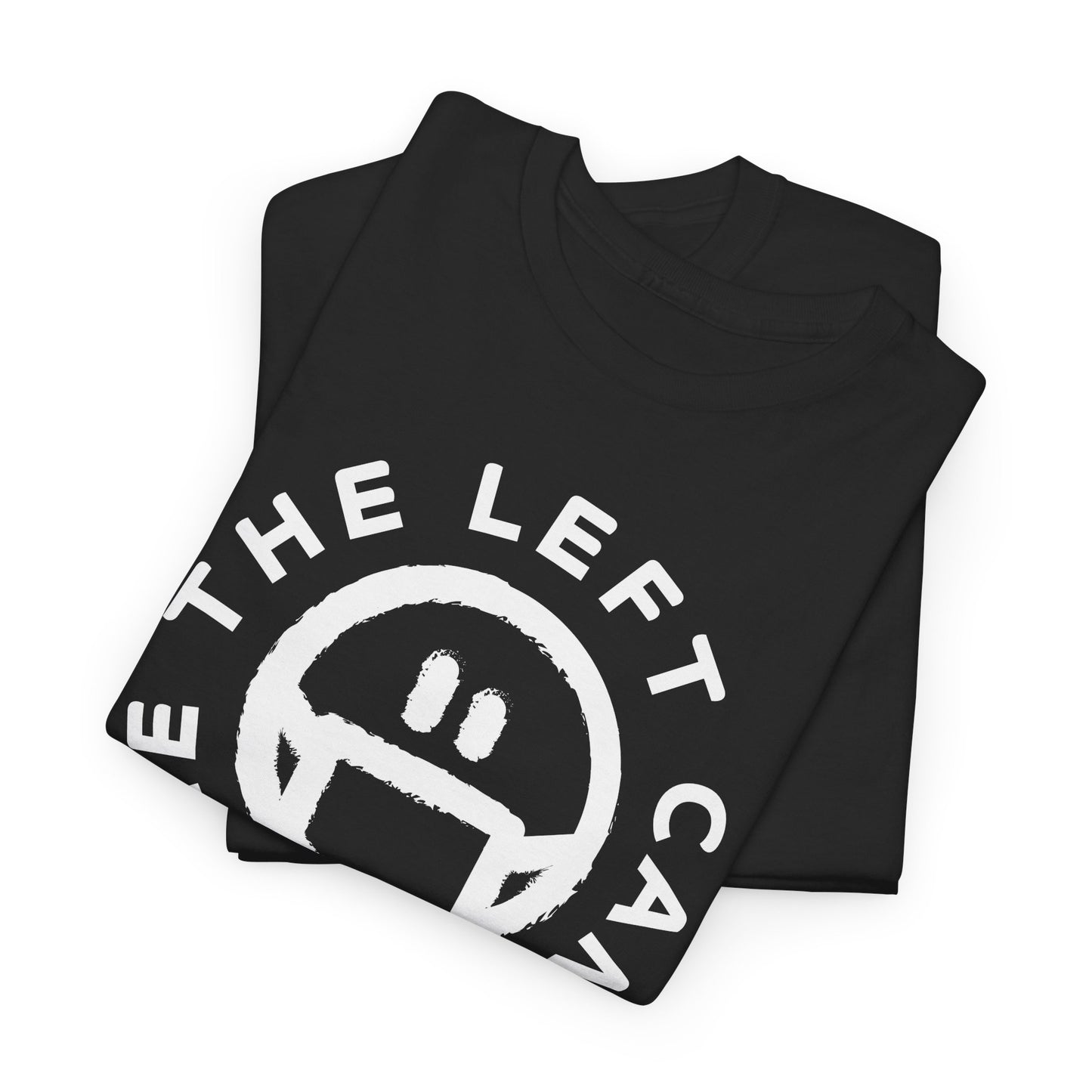 The Left Can't Meme T-Shirt - Masked Smiley Graphic Tee