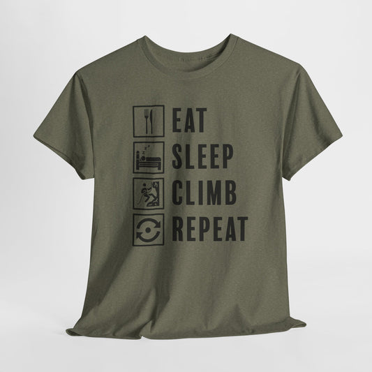 Eat Sleep Climb Repeat Graphic T-Shirt