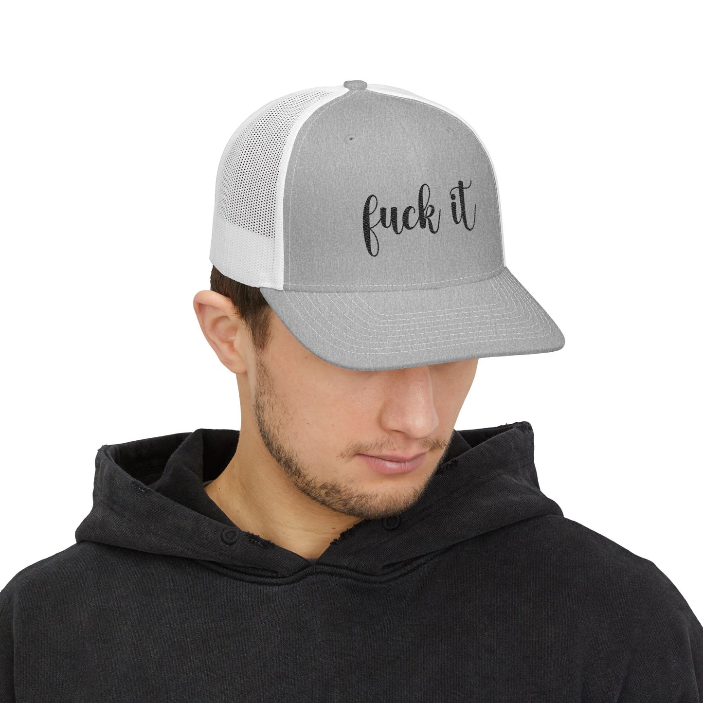 Fuck It Snapback Trucker Cap