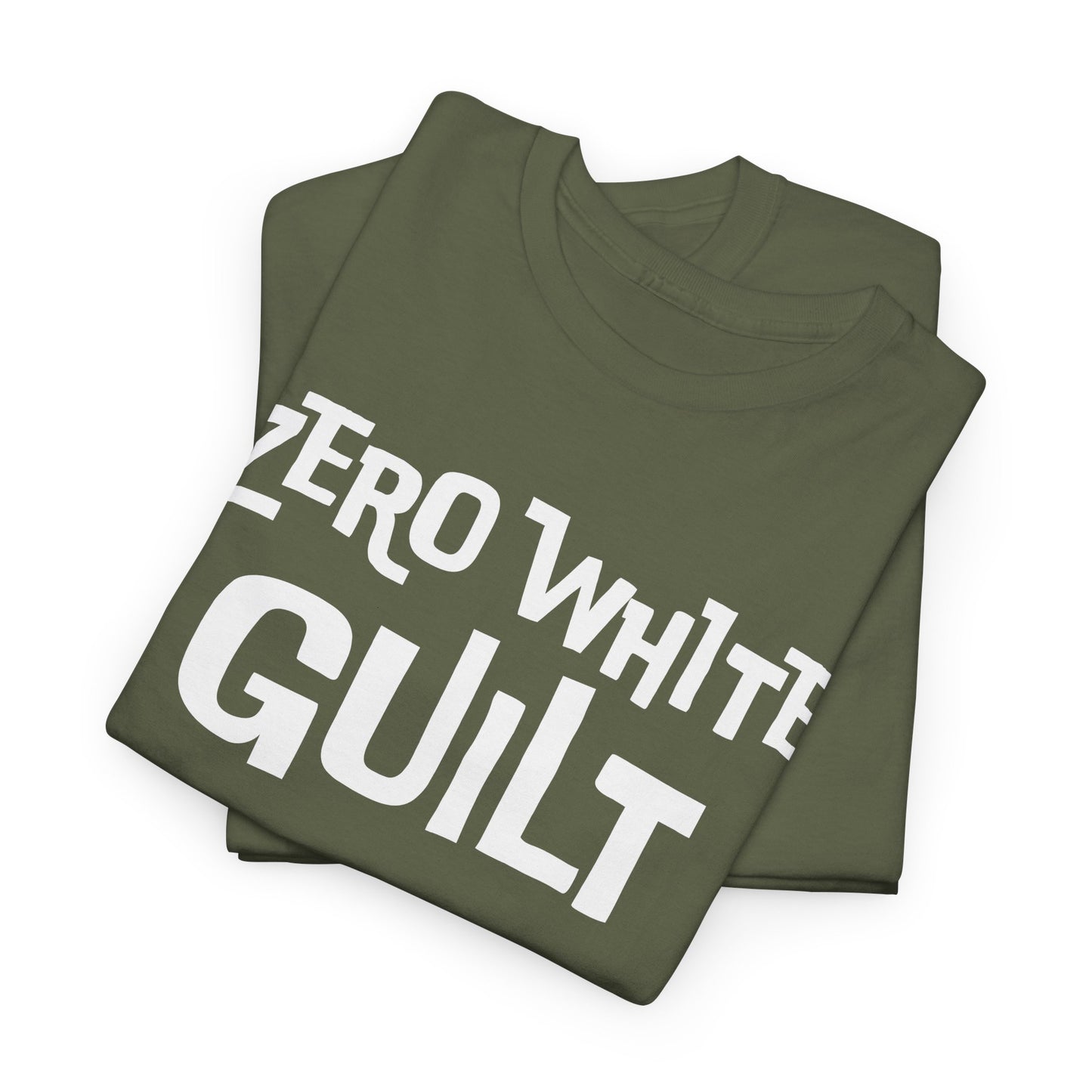 Zero White Guilt T-Shirt - Bold Stance Tee