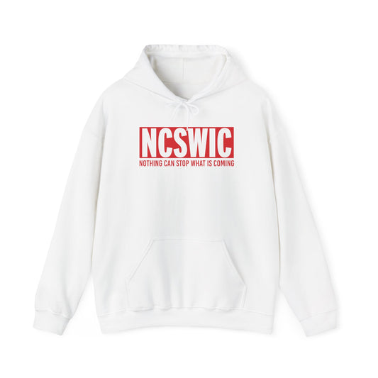 NCSWIC Patriot Hoodie - Q-Inspired Bold Graphic Sweatshirt