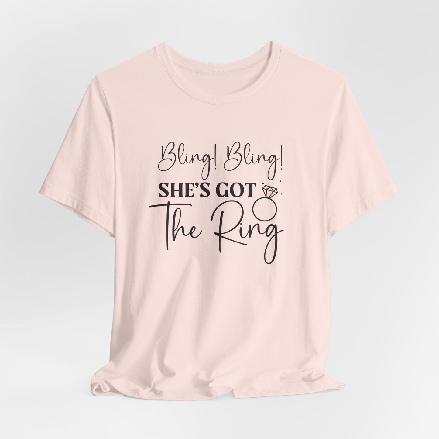 Bling Bling Bachelorette T-Shirt For Brides Maid T Shirt For Wedding Party TShirt