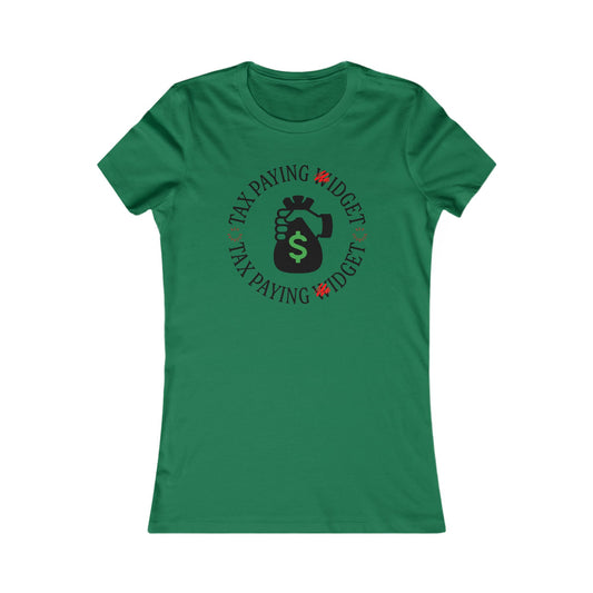 Tax Paying Widget Graphic Women's T-Shirt