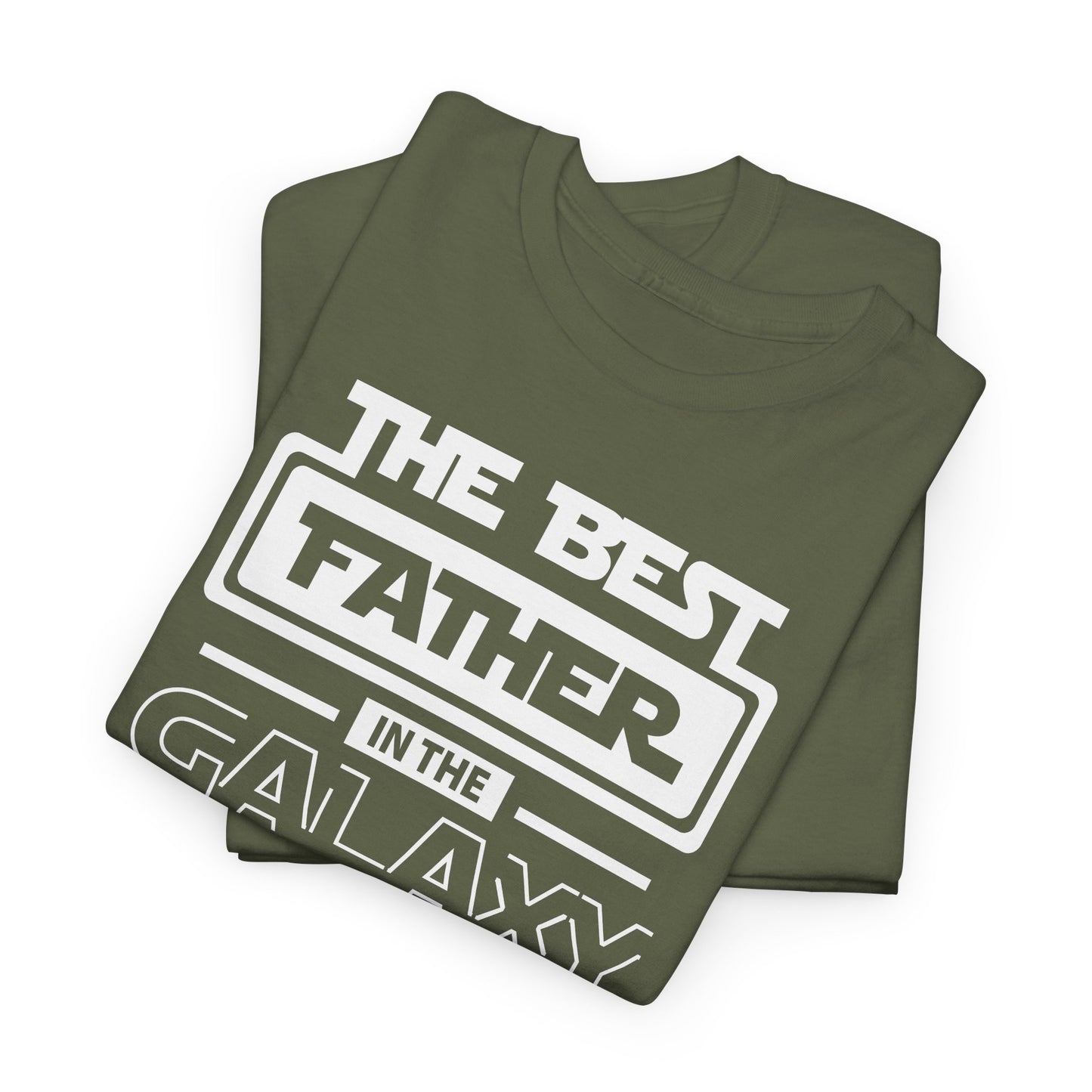 Best Father In The Galaxy Star Wars Style Tee