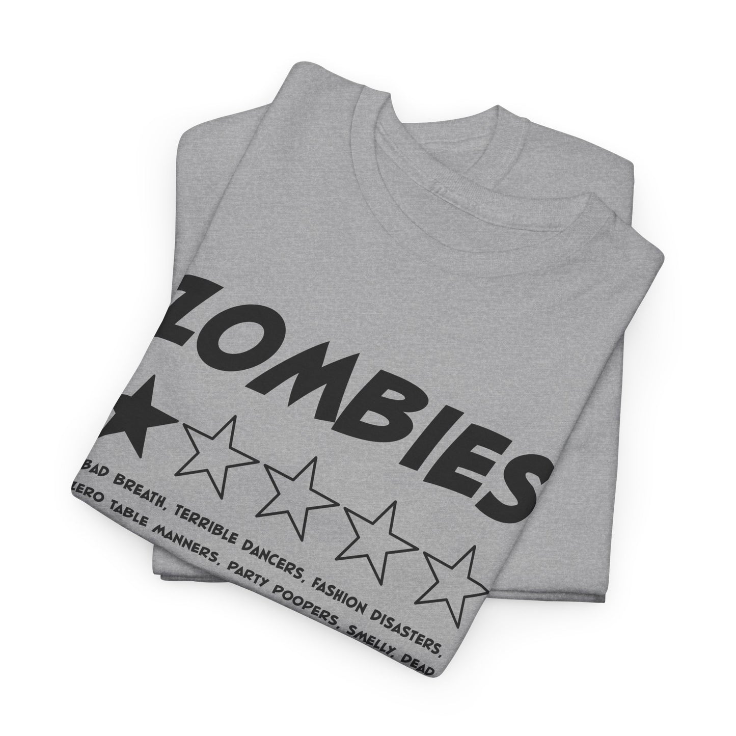 Zombie One Star Rating Tee