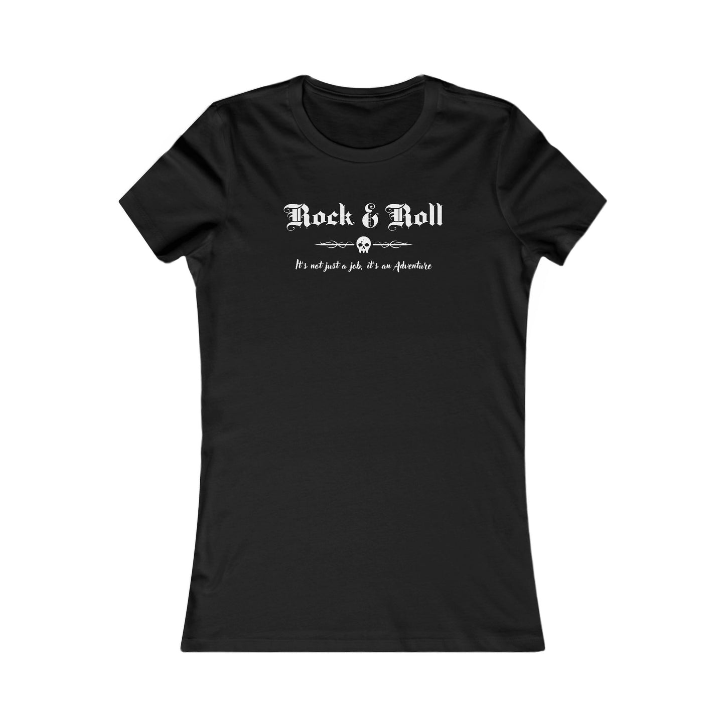 Rock 'n' Roll Adventure Tee - Ladies Music Vibe