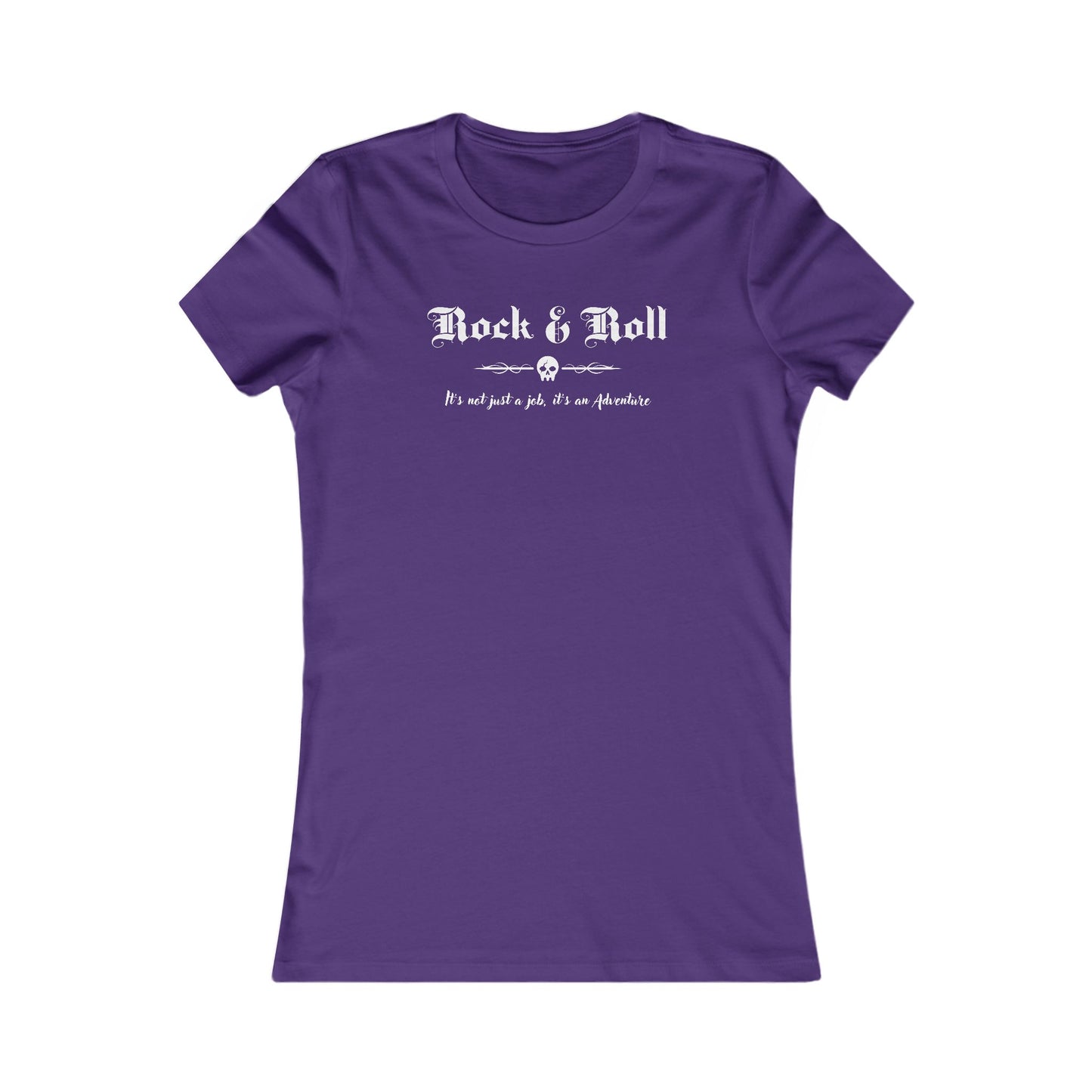 Rock 'n' Roll Adventure Tee - Ladies Music Vibe