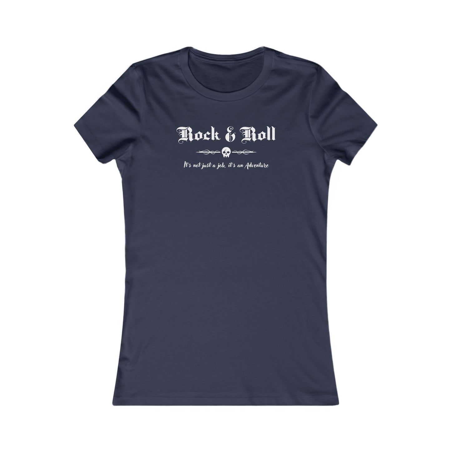 Rock 'n' Roll Adventure Tee - Ladies Music Vibe