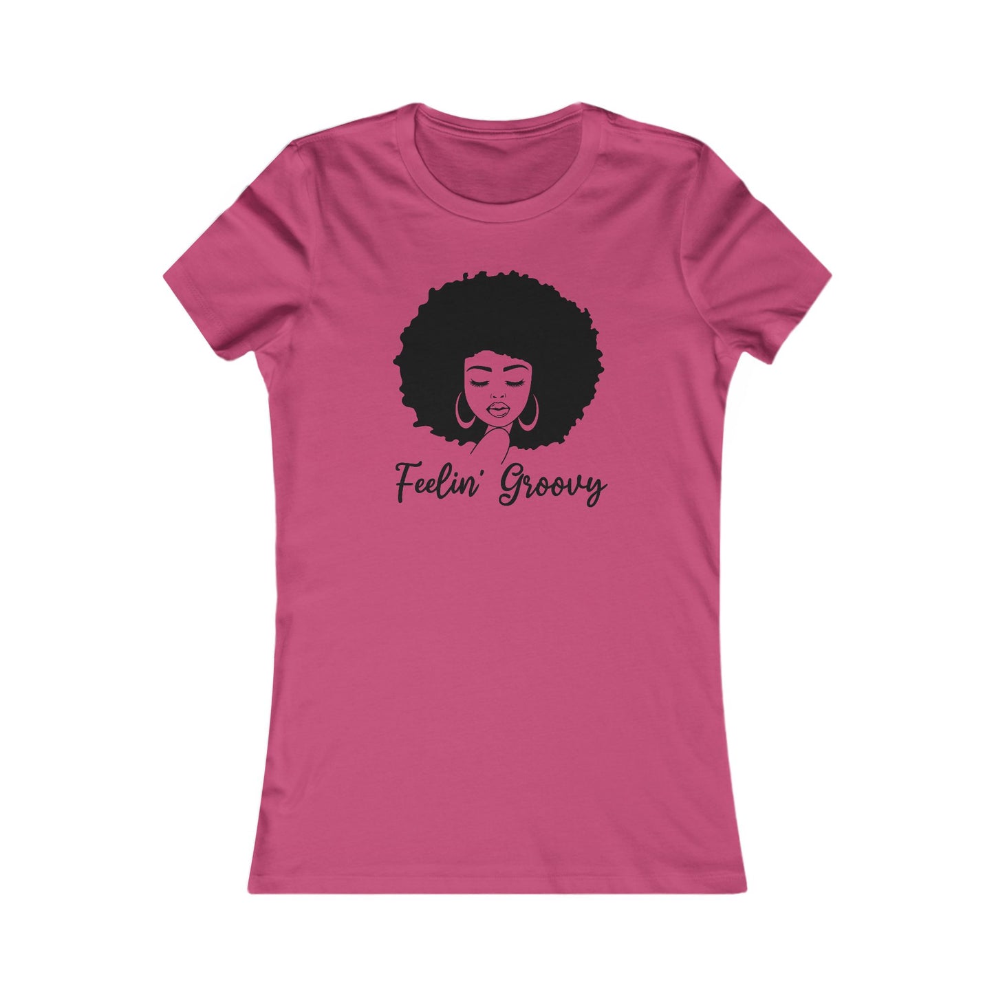 Feelin' Groovy T-Shirt - Afro Girl Design