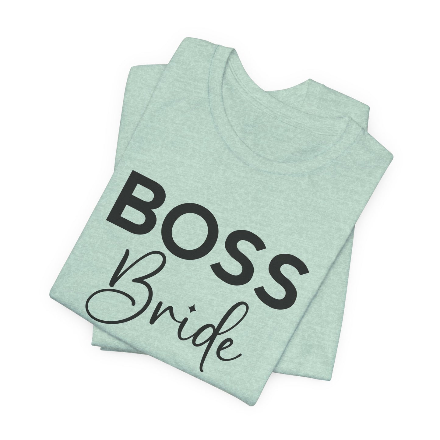 Boss Bride T-Shirt For Bachelorette Party T Shirt For Bridal Team TShirt