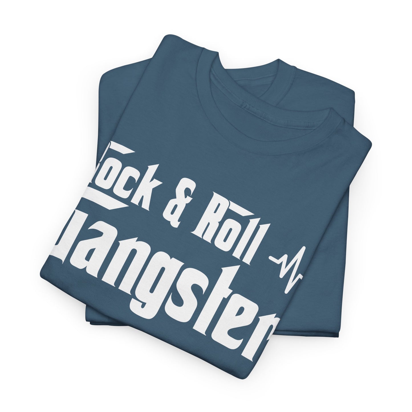 Rock and Roll Gangster T-Shirt - Bold Music Design
