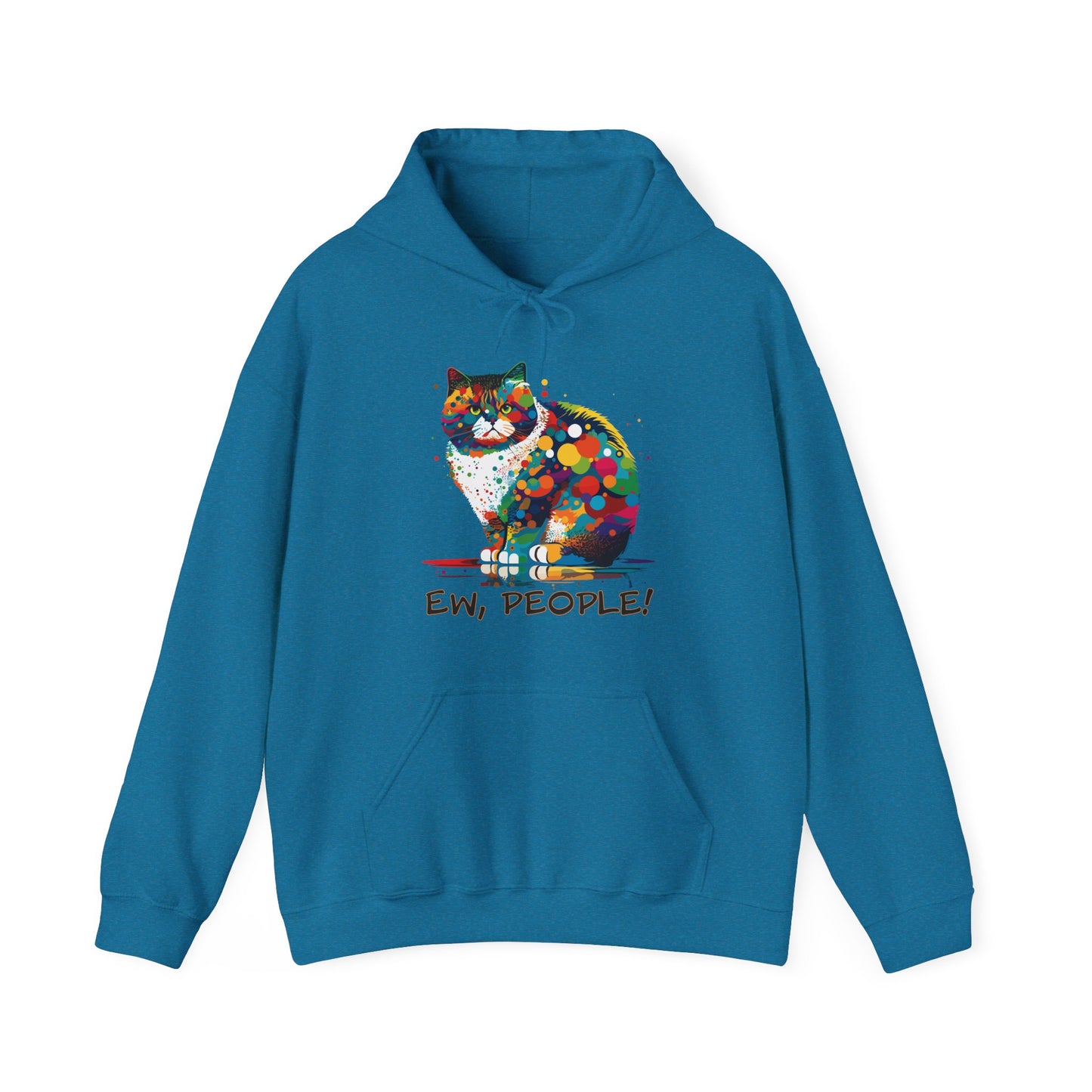 Ew People Cat Hoodie - Funny Feline Sweatshirt