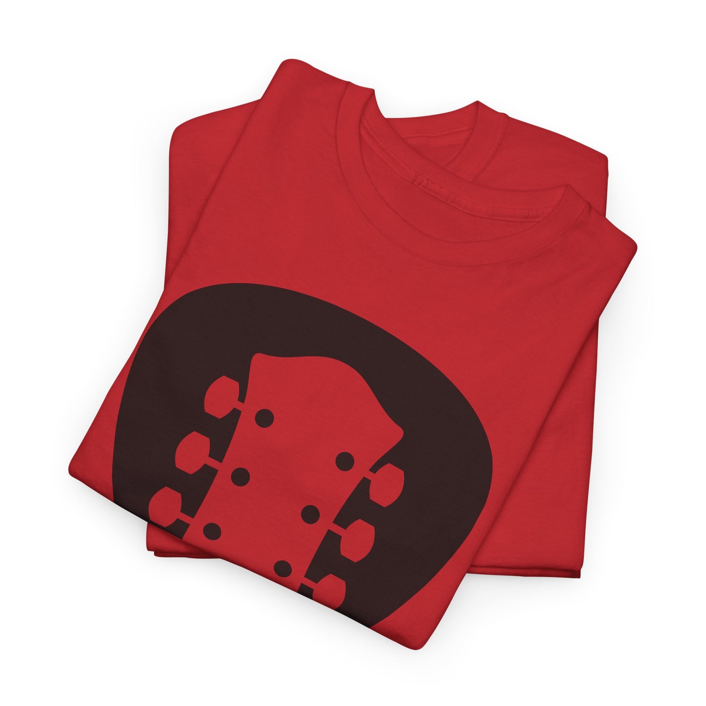 Guitar Pick Headstock T-Shirt - Music Design