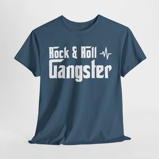 Rock and Roll Gangster T-Shirt - Bold Music Design