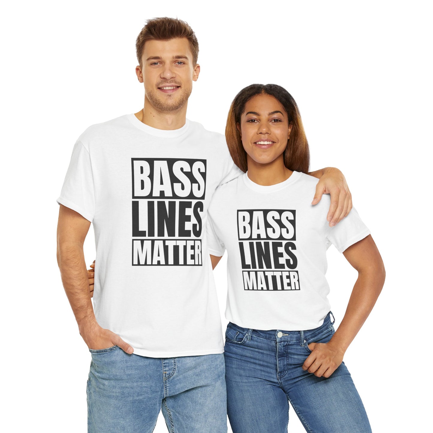 Bass Lines Matter T-Shirt - Music Design