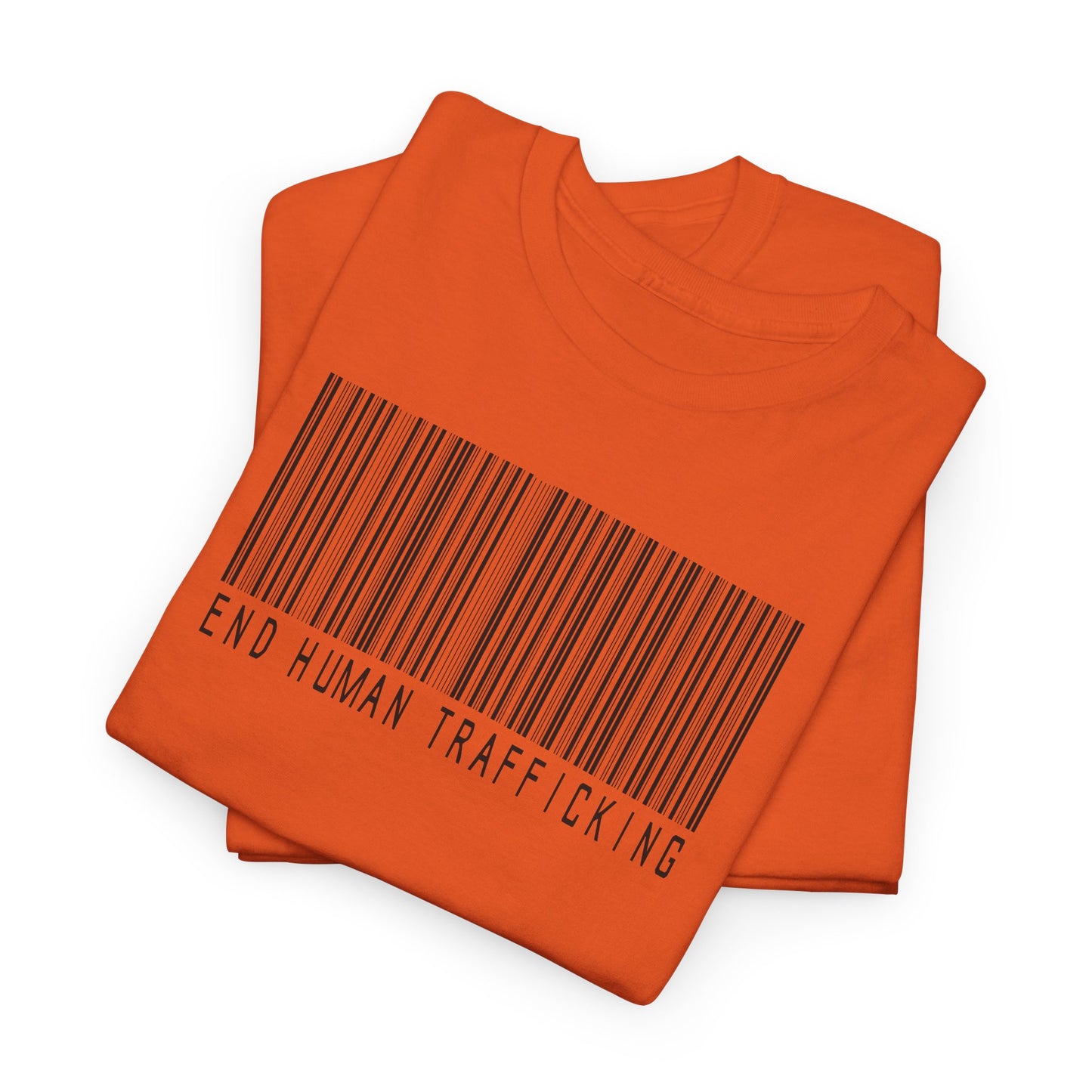 End Human Trafficking Barcode T-Shirt
