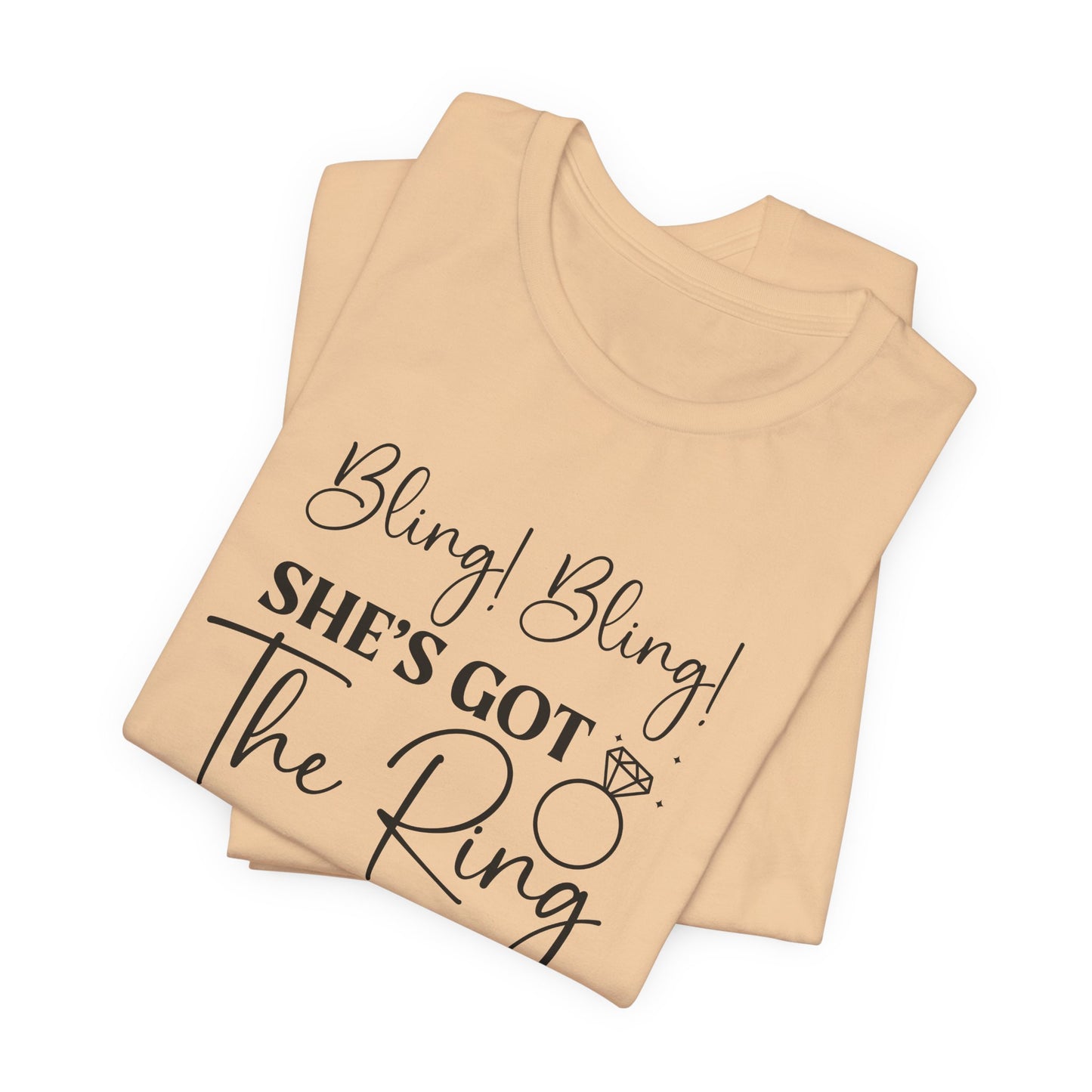 Bling Bling Bachelorette T-Shirt For Brides Maid T Shirt For Wedding Party TShirt