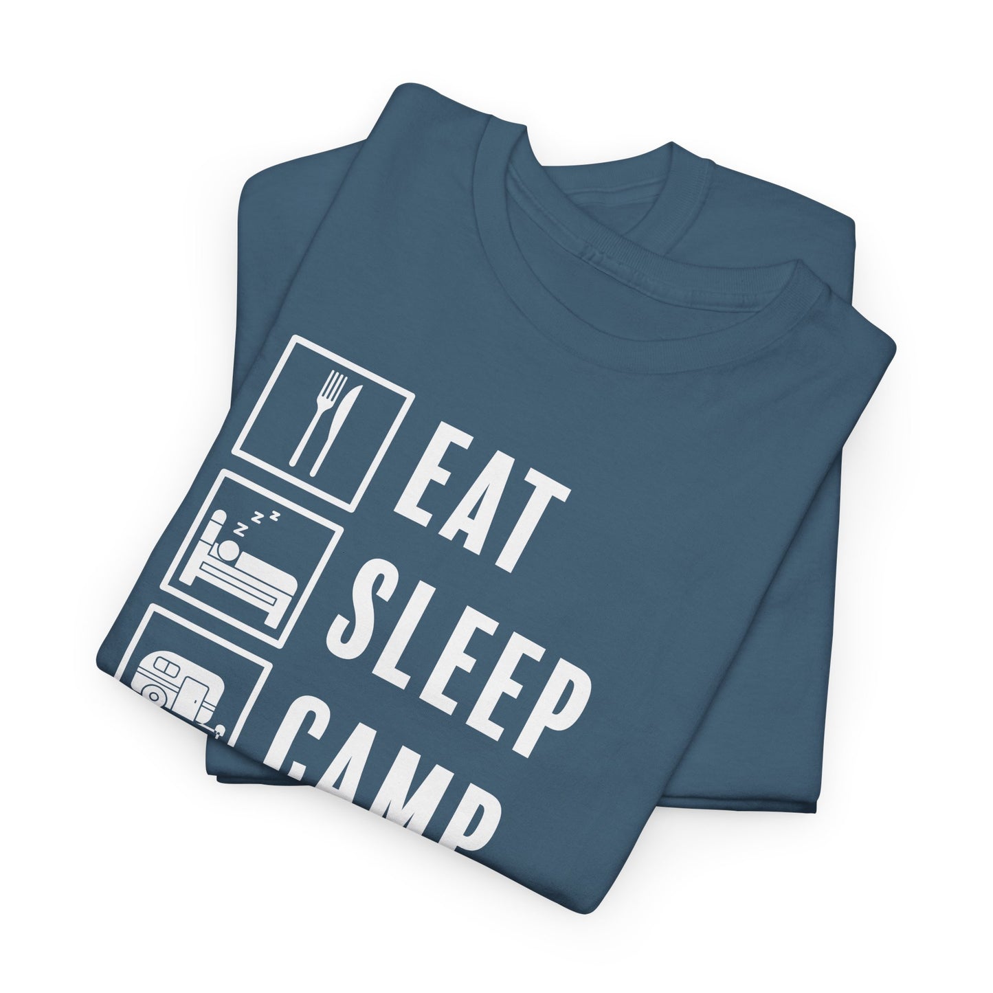 Eat Sleep Camp Repeat T-Shirt