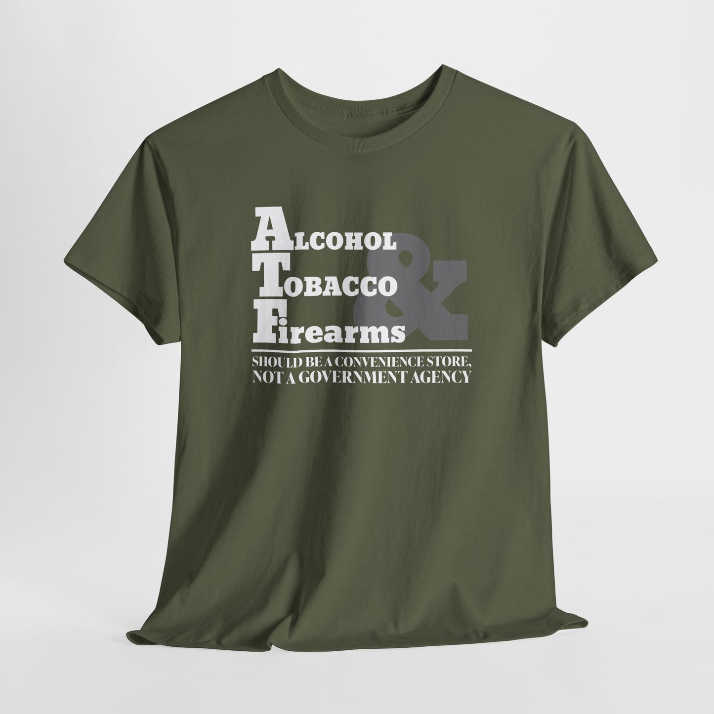 ATF Convenience Store T-Shirt - Funny Agency Critique Tee