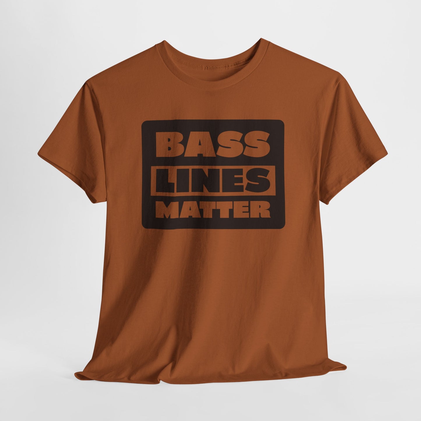 Bass Lines Matter Tee - Bold Beat Design