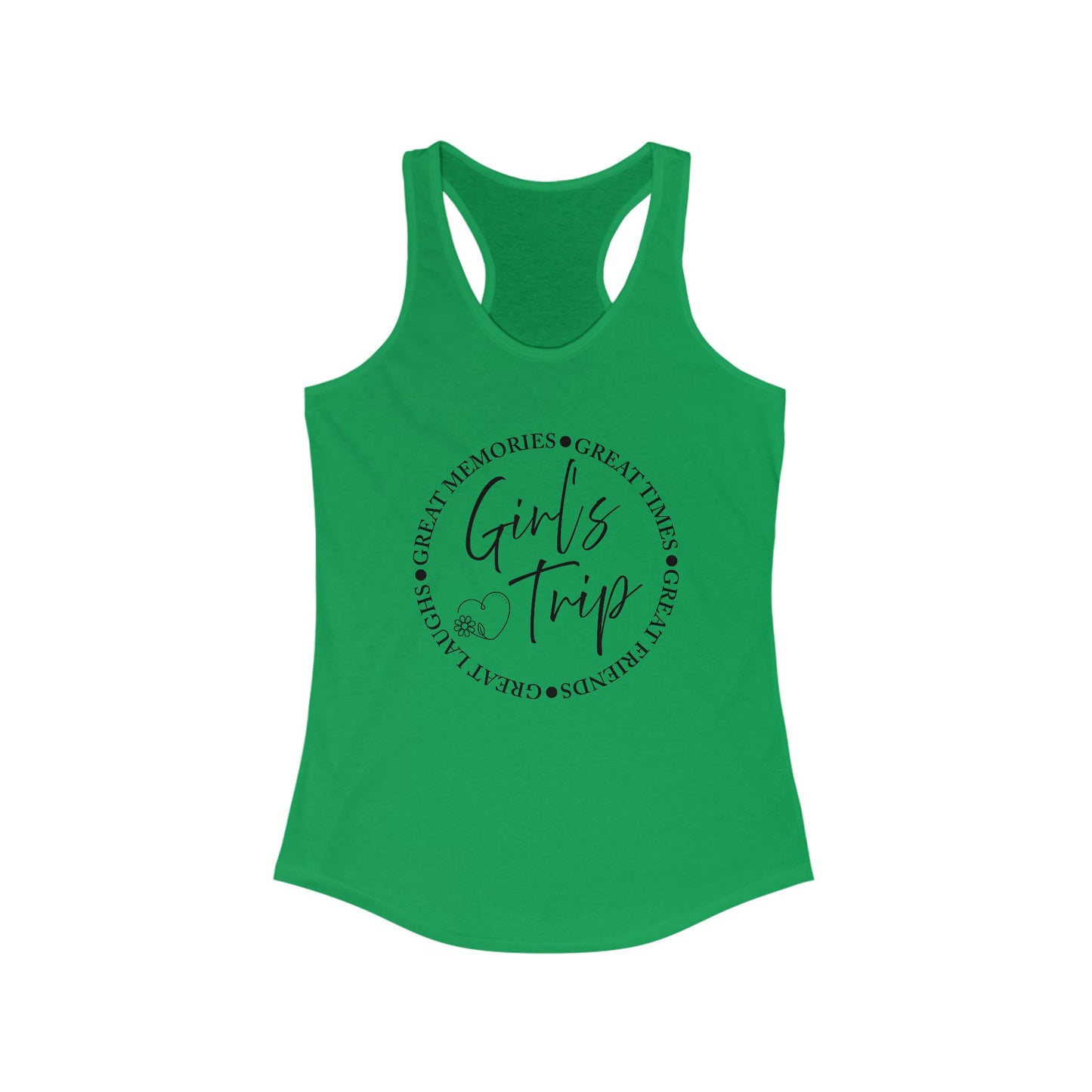 Girls Trip Racerback Tank Fun Vacation Top for Women