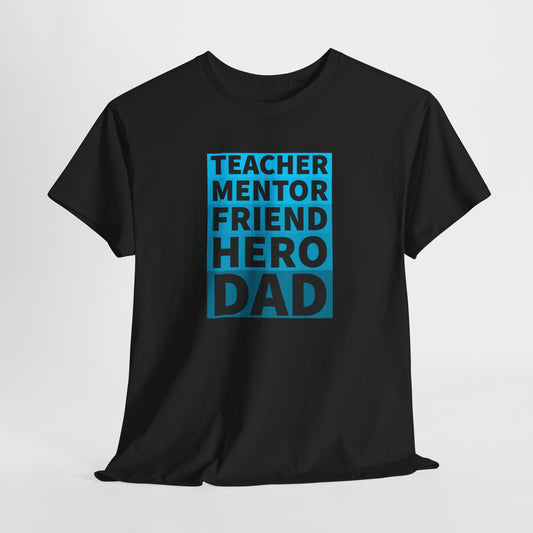 Dad Teacher Mentor Gradient Tee