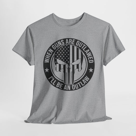 Punisher Outlaw Gun Rights T-Shirt