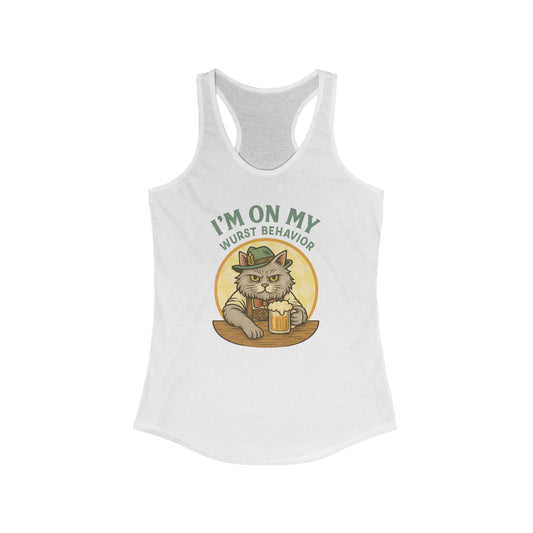 I'm On My Wurst Behavior Tank Top
