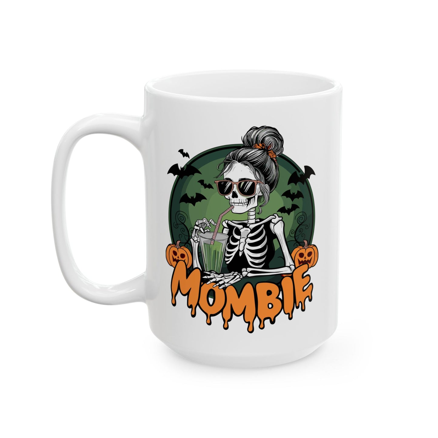 Mombie Ceramic Mug For Halloween Coffee Cup For Funny Mom Gift