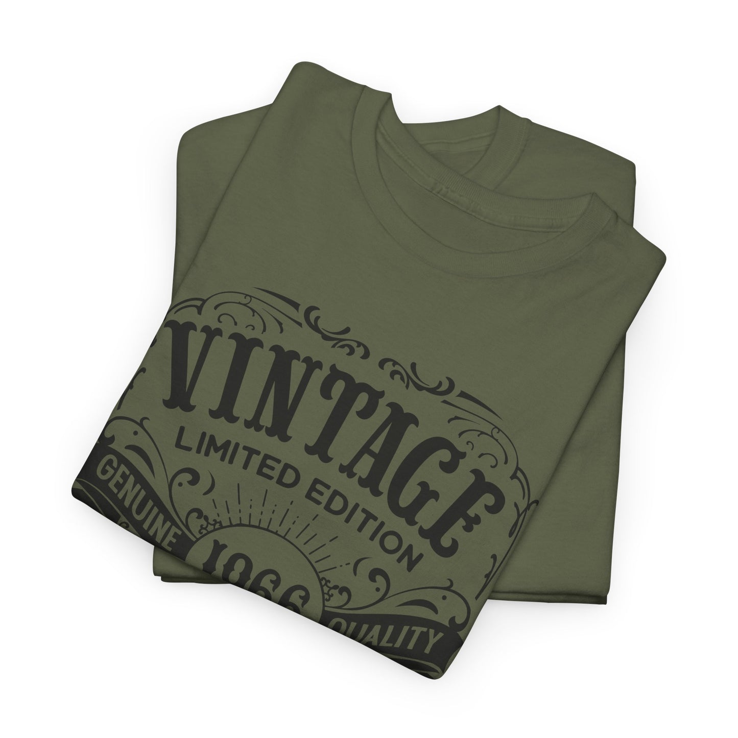 1966 Aged To Perfection T-Shirt For Vintage Occasion TShirt For Limited Edition T Shirt