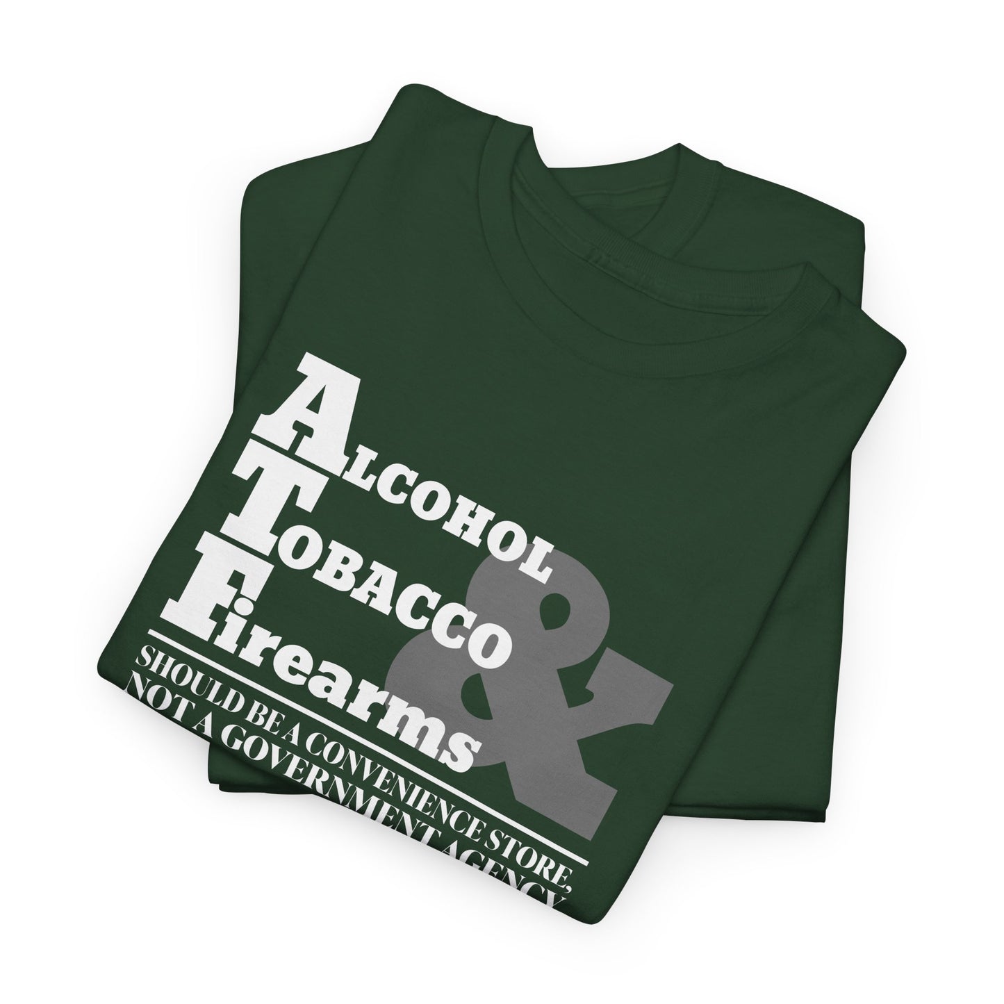 ATF Convenience Store T-Shirt - Funny Agency Critique Tee