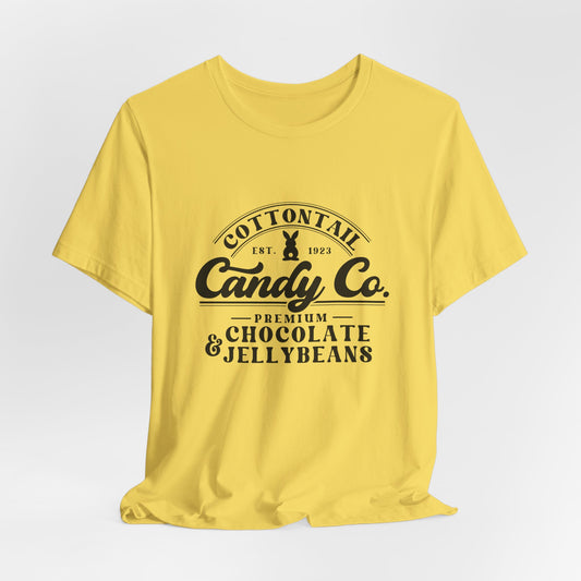 Cottontail Candy Co. T-Shirt - Chocolate Jelly Bean Graphic Tee