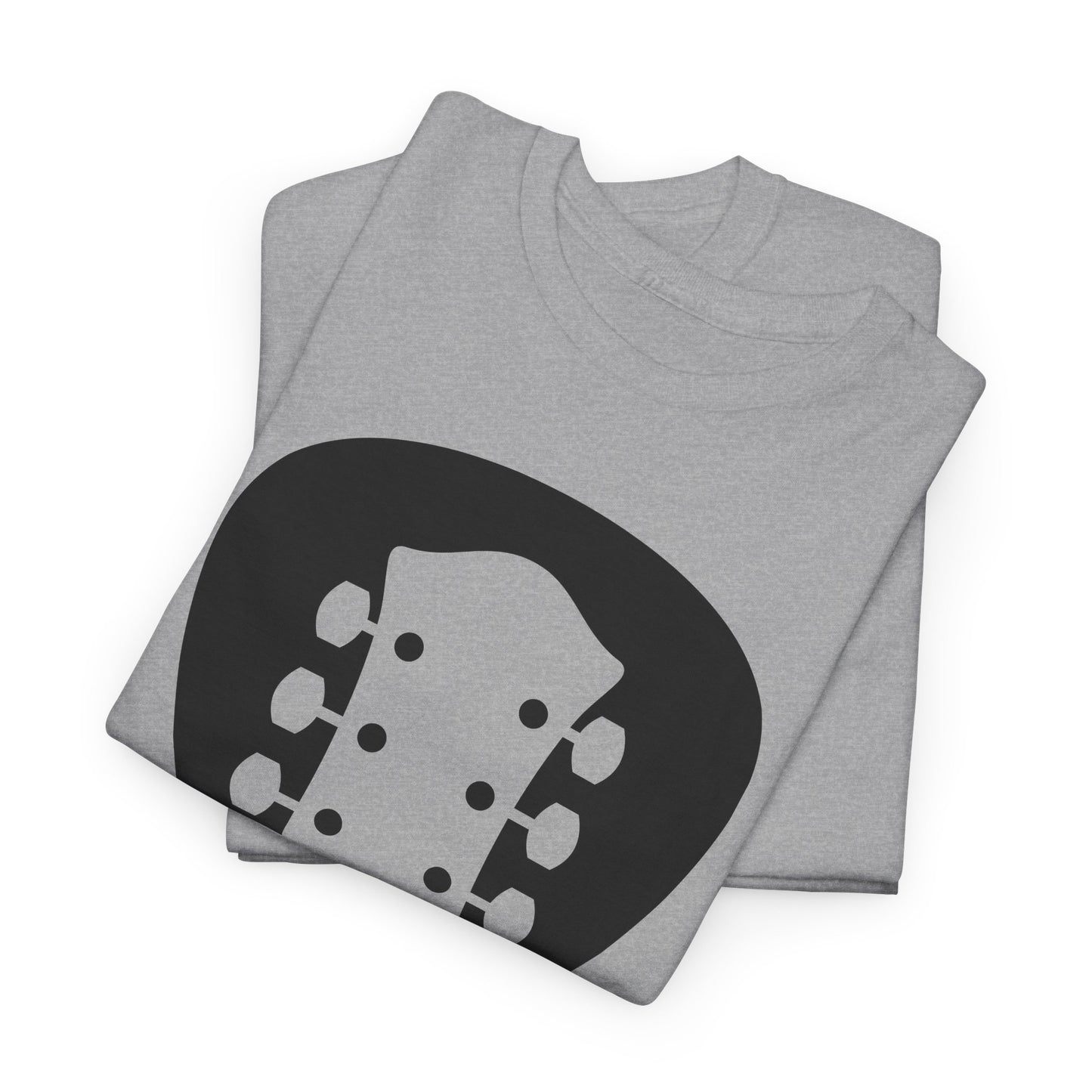 Guitar Pick Headstock T-Shirt - Music Design