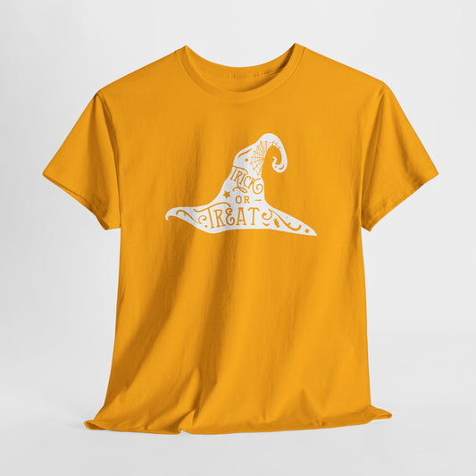 Witch Hat Tick or Treat T-Shirt - Halloween Tee