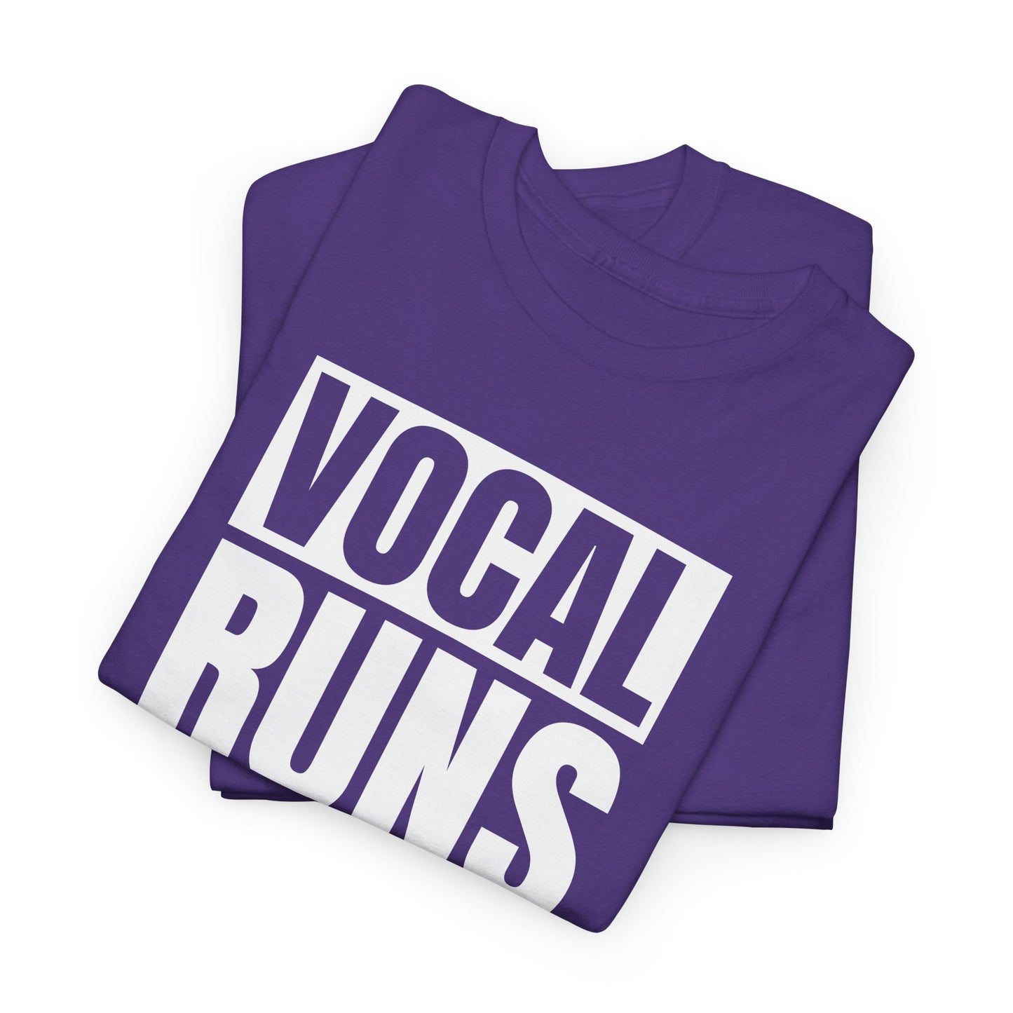 Vocal Runs Matter T-Shirt - Singer Swagger Design