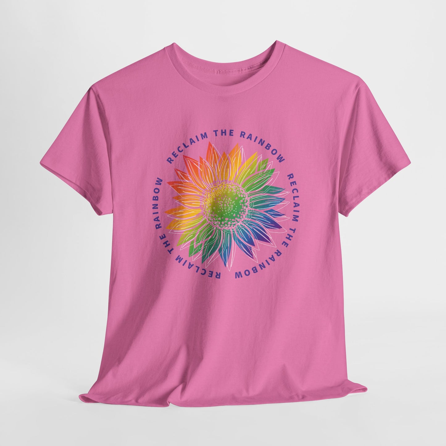 Reclaim The Rainbow Sunflower Graphic Tee