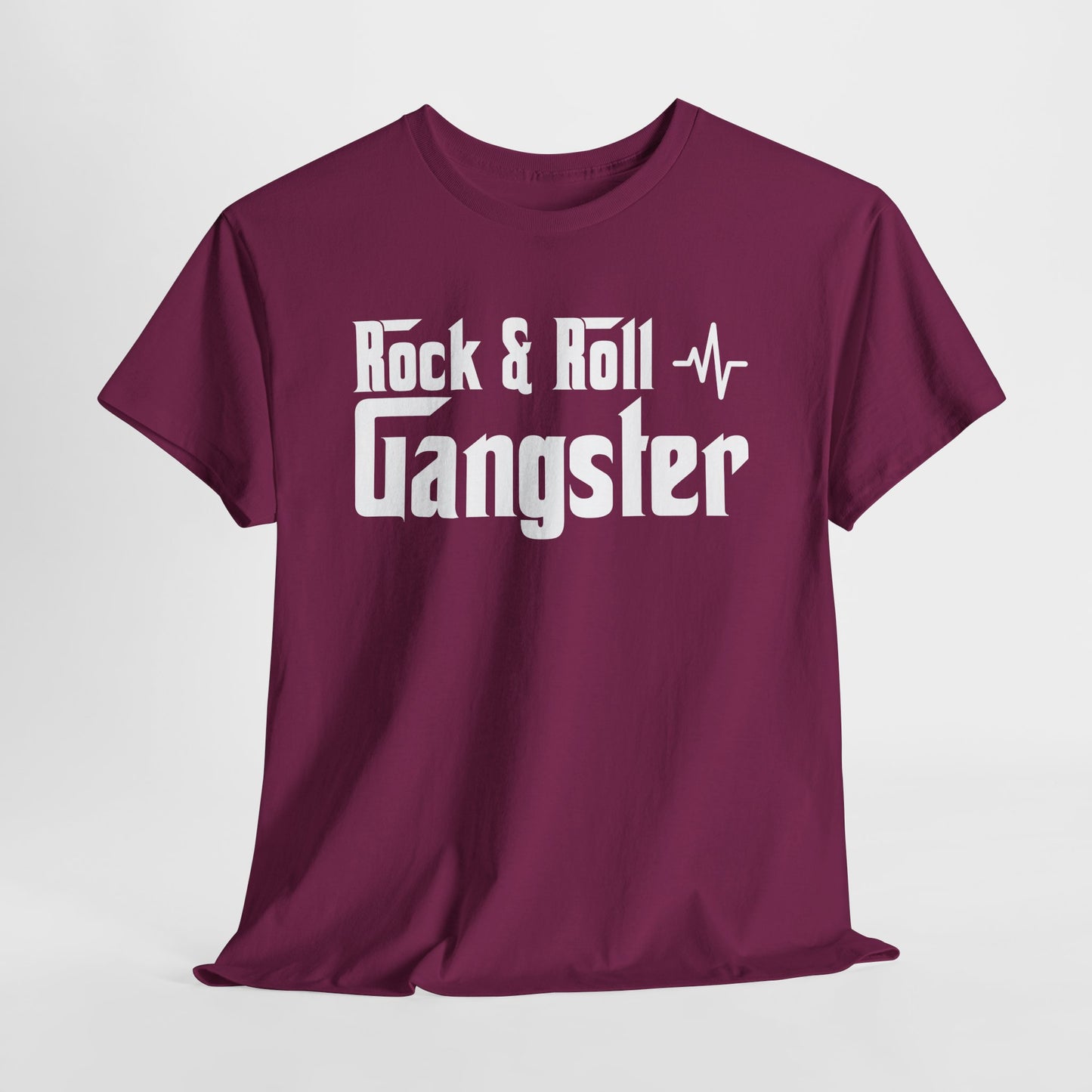 Rock and Roll Gangster T-Shirt - Bold Music Design
