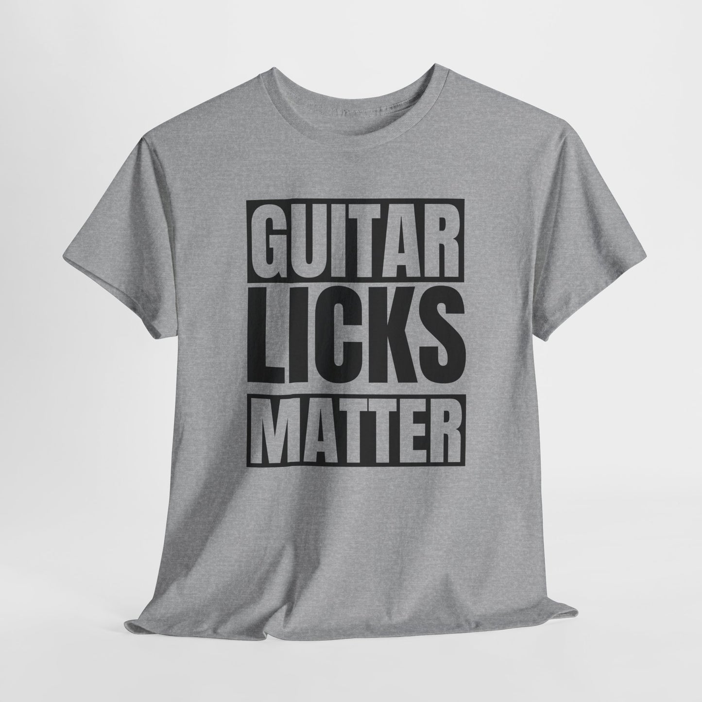 Guitar Licks Matter T-Shirt - Riff Edge Design