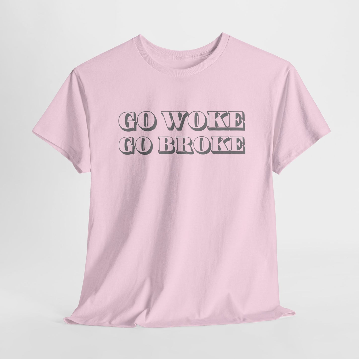 Go Woke Go Broke Rebel T-Shirt