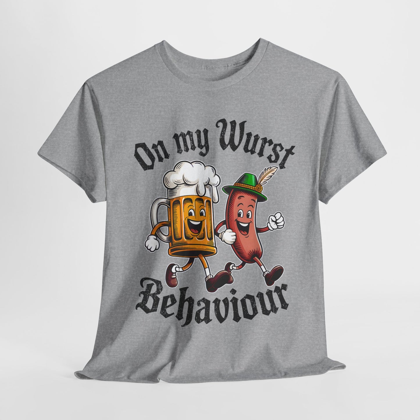 On My Wurst Behaviour Oktoberfest T- Shirt