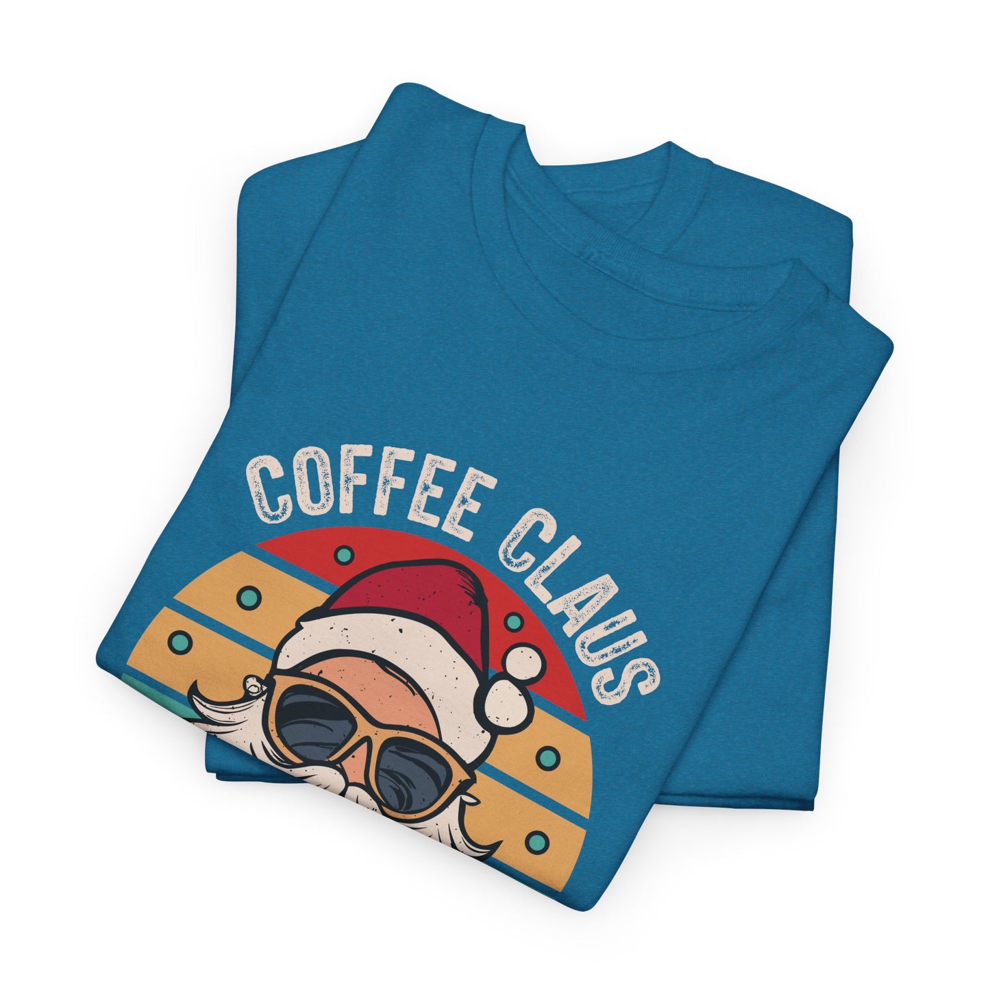 Coffee Claus Santa Christmas T-Shirt