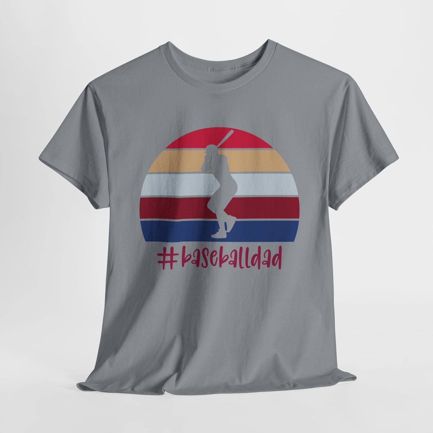 Baseball Dad Silhouette T-Shirt