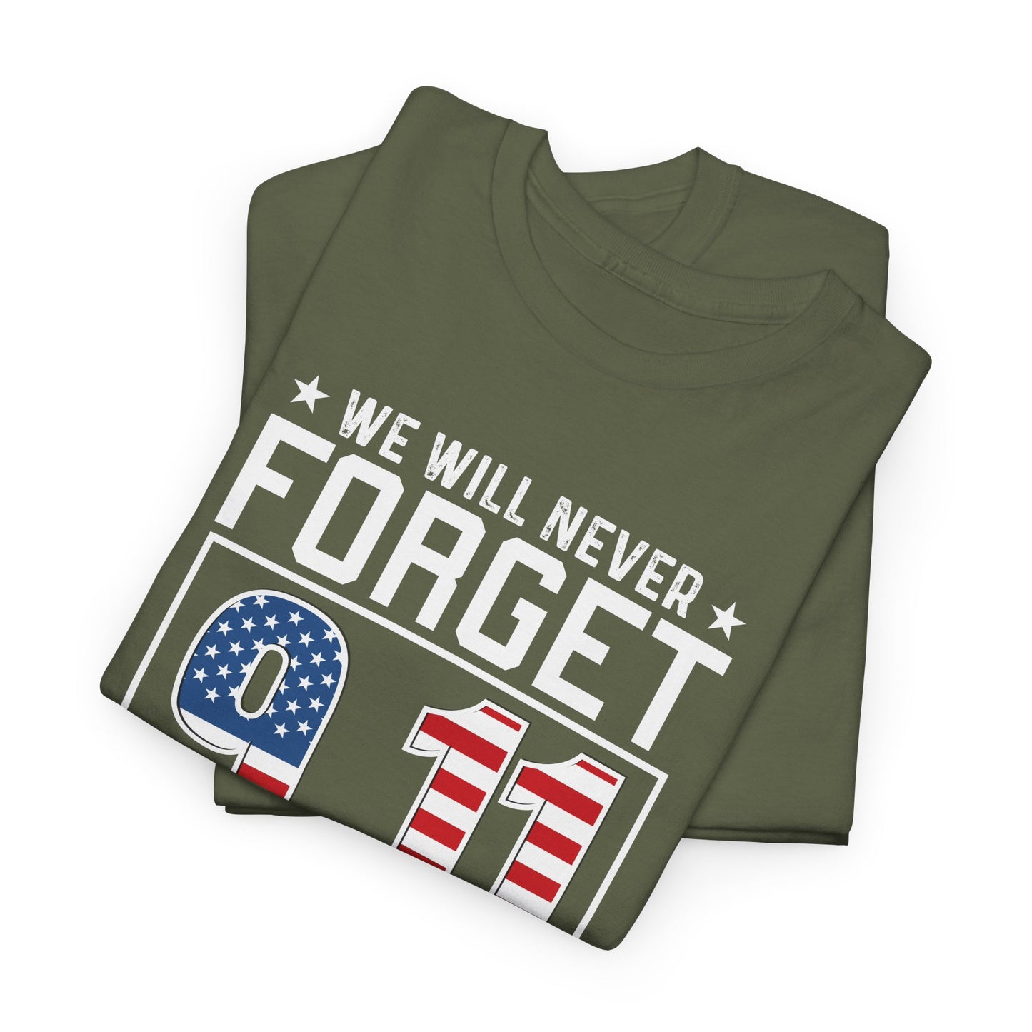 Patriot Day T-Shirt - We Will Never Forget 9/11 Tee