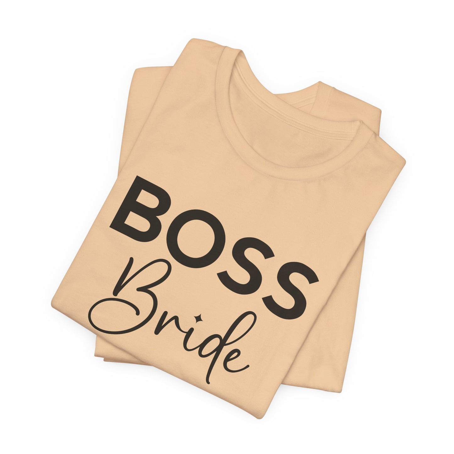Boss Bride T-Shirt For Bachelorette Party T Shirt For Bridal Team TShirt