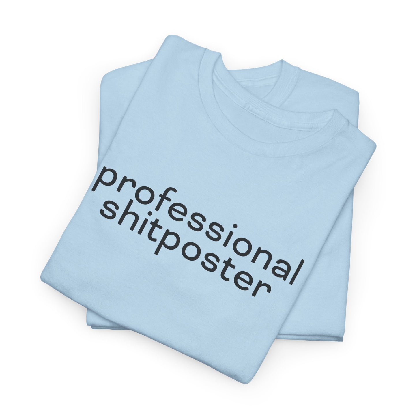 Professional Shitposter T-Shirt - Internet Humor Tee