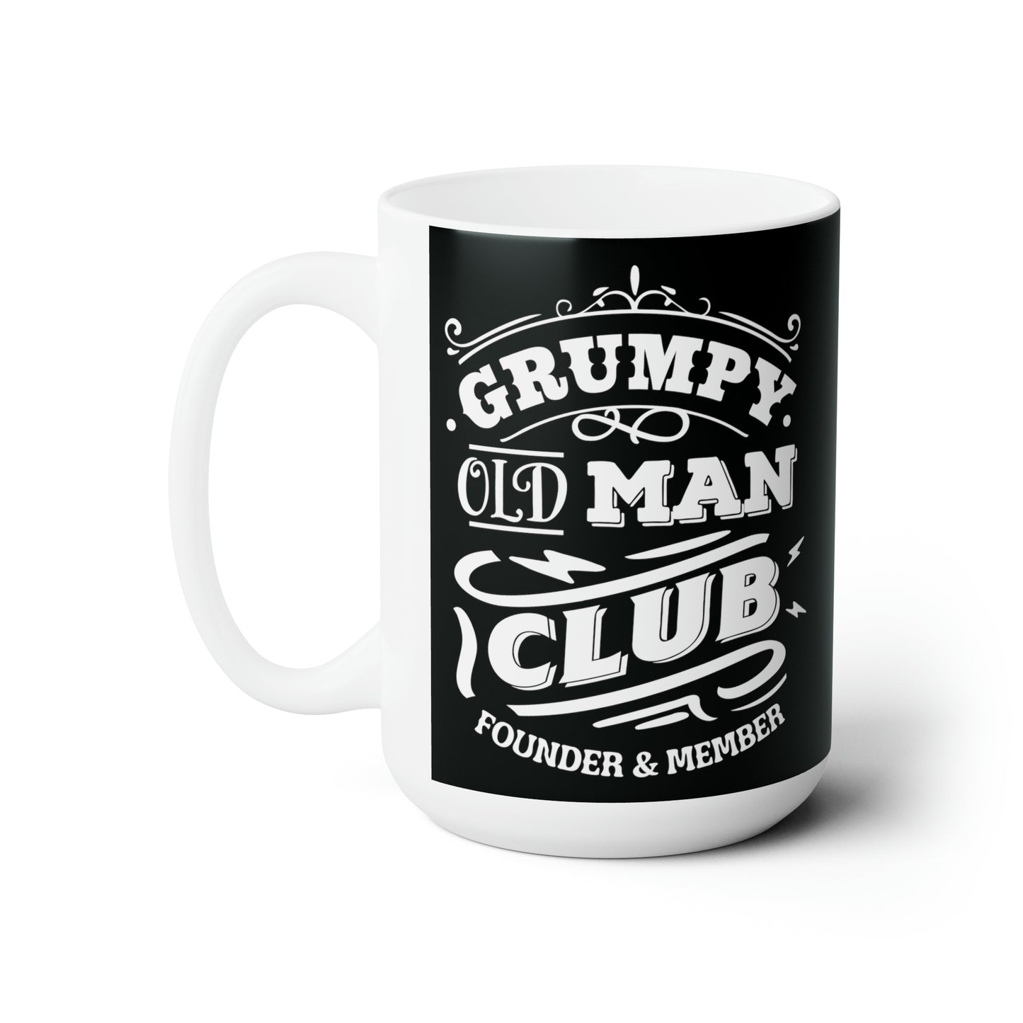 Grumpy Old Man Mug For Coffee Lovers Cup For Father's Day Gift For Dad
