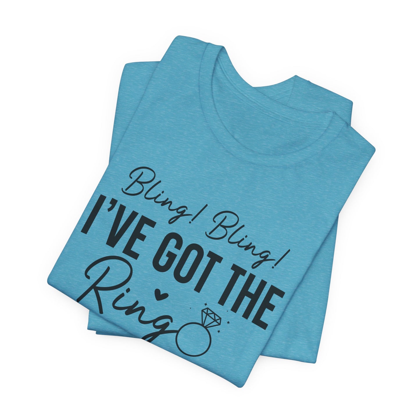 Bling Bling T-Shirt For Bride To Be T Shirt For Fiancee TShirt For Bachelorette