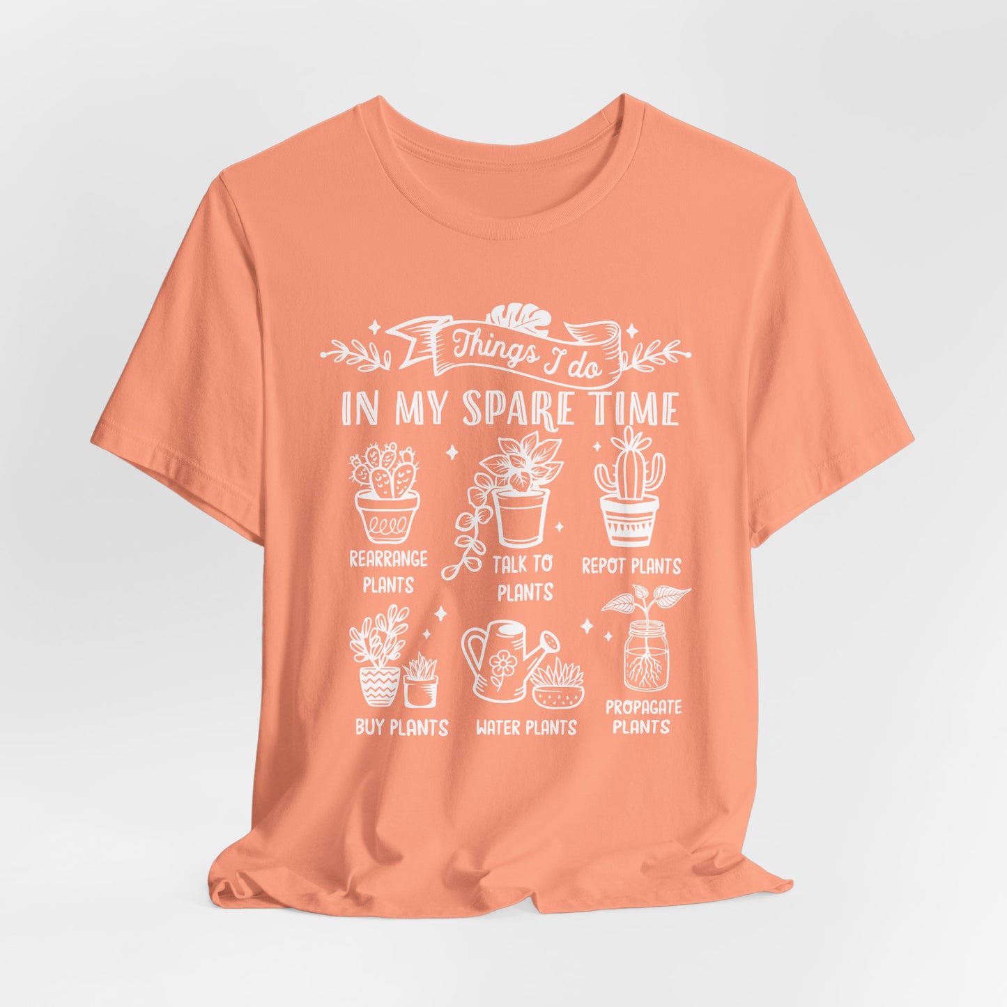 Plant Lover List T-Shirt - Funny Graphic