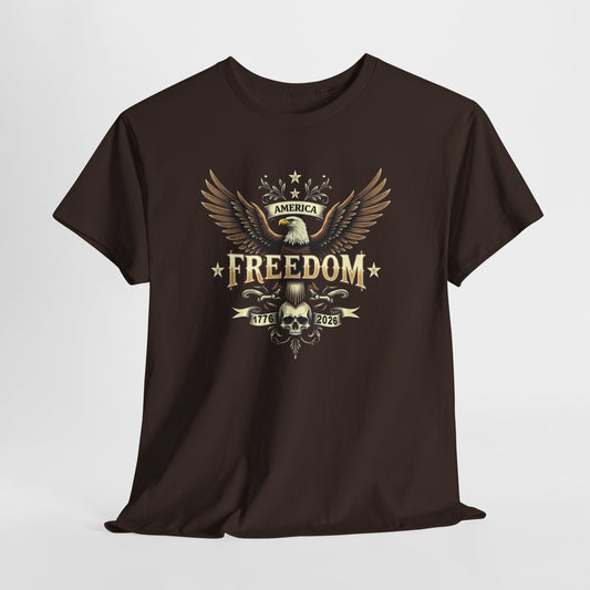America Freedom 1776-2026 T-Shirt - Patriotic Anniversary Tee