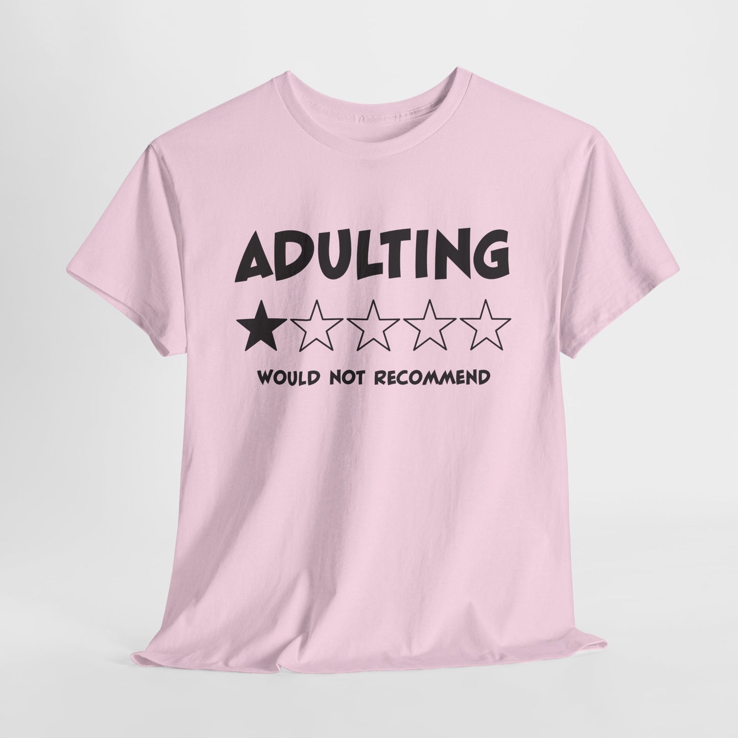 Adulting One-Star Tee